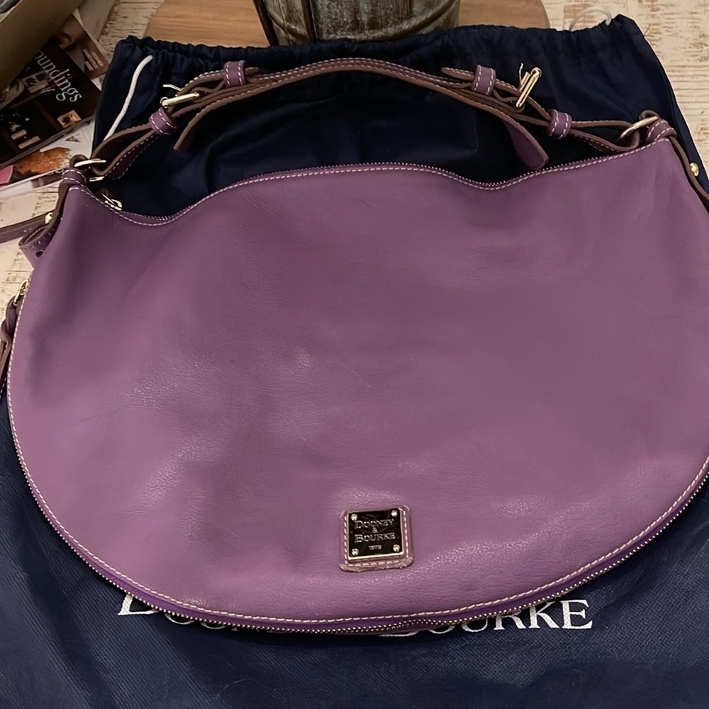 Dooney & Bourke Purple Shoulder Bag- NWOT - Picture 9 of 10